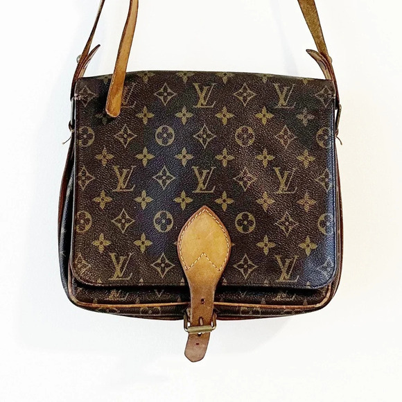 Louis Vuitton Cartouchiere GM Crossbody Handbag Vintage - Picture 2 of 13